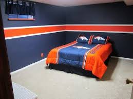 Axsom Adventures Bronco Guest Bedroom Denver Broncos Room Denver Broncos Bedroom Football Bedroom