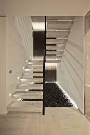 Contemporary Staircase Design In S House Turkey Stairs Design Modern Modern Stairs Modern Staircase