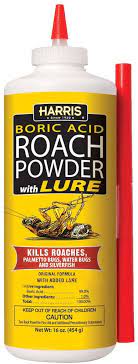 How to treat attics for powder post beetles. Amazon Com Harris Boric Acid Roach And Silverfish Killer Powder W Lure 16oz Insect Traps Garden Outdoor