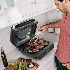 Ninja Foodi Smart Xl 6 In 1 Indoor Grill With 4 Qt Air Fryer Roast Bake Broil Dehydrate Bed Bath Beyond In 2021 Large Family Meals Cooking On The Grill Grilling
