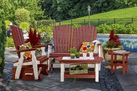 Burgundy Glider Set In 2020 Poly Furniture Gazebo Pergola