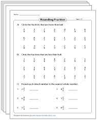 The solution and answers are provided for better and this page contains free fraction worksheets. Estimating Decimals And Fractions Worksheets