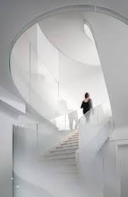 Kos Zerebecky Design A Cloud Like Staircase For This Villa In Shaghai Stair Design Architecture Floating Architecture Stairs Architecture