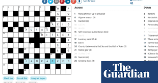 Crossword puzzles are for everyone. The New Guardian Crossword Site Tell Us What You Think Crosswords The Guardian