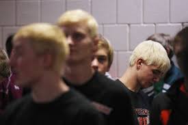 Strawberry blonde, honey blonde and dark blonde hair keep being popular from the previous seasons. Sturgis Wrestlers Have A Blonde Moment To Honor One Of Their Own Local Sports Rapidcityjournal Com