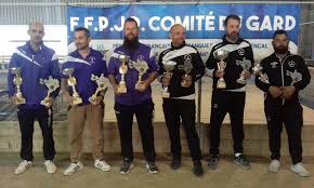 Notre équipe de fertet avec le collège de faverney : Resultats Championnat Du Gard Triplette 2019