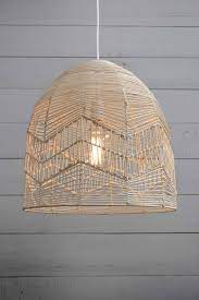 Beechmont Rattan Pendant Sustainable Lighting Fat Shack Vintage