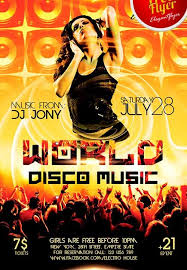 Free World Disco Music Psd Flyer Template Download Psd Flyer Templates Event Flyer Flyer