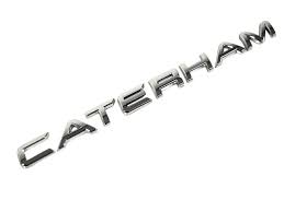 Hjnh xam ca chep màu xanh vang : Badge Rear Panel Caterham Caterham Parts