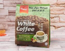 Super White Coffee Hazelnut Ca Phe Trắng Vị Hạt Phỉ Ca Phe Trắng Ca Phe Malaysia