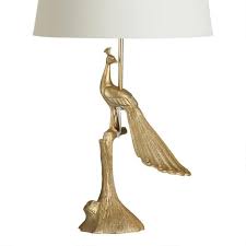 Brass Art Deco Peacock Table Lamp Base In 2020 Art Deco Table Lamps Table Lamp Table Lamp Base