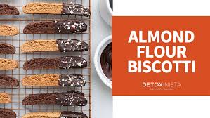 Mix flour, splenda, baking soda and nuts in a large mixing bowl. Almond Flour Biscotti Detoxinista