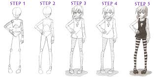 It might seem to the surface that drawing big eyes and big heads would be easy. How To Draw A Body Anime Girl Novocom Top