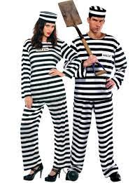 Lawless Lady And Jailbird Convict Prisoner Couples Costumes Party City Party City Costumes Couples Costumes Convict Costume