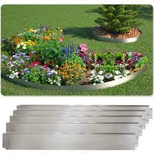 Rasenkante breit 14 cm hoch. Oskar Rasenkante 25m 100x18cm Verzinkt Beeteinfassung Beetumrandung Mahkante Metall Palisade Norma24