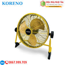 Quạt sạc tích điện lưu điện Koreno KN-114