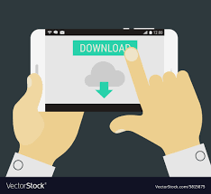 They bring you the latest news and market data, as well as expert commentary and analysis from around the world, with enhanced features and visual storytelling that bring. Mobile Downloading App Royalty Free Vector Image