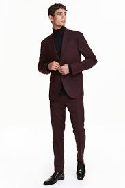 Prom Black And Burgundy Suit Pin By Penny Smith On Bugsy Malone Prom Suits For Men Turtleneck Outfit Men Slim Fit Suit Men