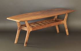 The unique style combination of this coffee table makes it a real conversation piece. Buy Handmade Noll Wide Body Danish Surfboard Coffee Table In Walnut Made To Order From Daniel Anderson Designs Custommade Com