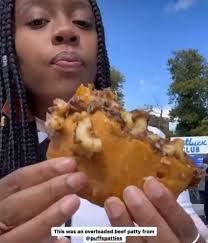 One bite of that puffs overload patty will make you dance lol come check us  out 😋 #puffspatties