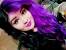 Short Dark Purple Hair