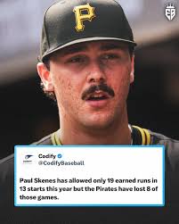 Paul Skenes is going to win the Cy Young with a losing record 😭