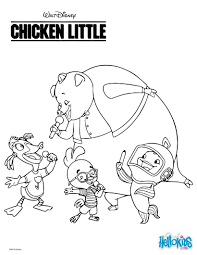 Disney Chicken Little Coloring Pages Coloring Pages Disney Coloring Pages Printable Coloring Pages