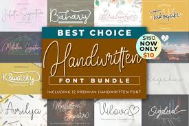 Freefontspro is the best place to download free fonts. Best Choice Handwritten Font Bundle 1043008 Handwritten Font Bundles