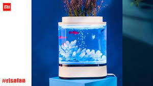 Xiaomi Geometric Drawing Mini Lazy Fish Tank Youtube