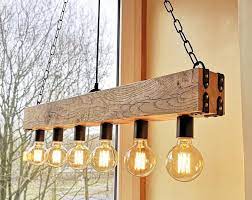 Rustic Lighting Wood Chandelier Oak Chandelier Rustic Light Fixture Farmhouse Chandelier Wooden Chandelier Wood Beam Wooden Chandelier Rustic Chandelier Modern Hanging Lights
