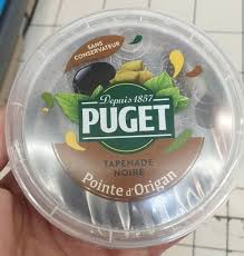 Tapenade Noire Sans Conservateur Puget 165 G