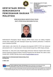 Pengarah siasatan sprm pencegahan rasuah berkesan when persuasion fails force. Sprm Kuala Lumpur Beitrage Facebook