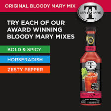 * the % daily value (dv) tells you how much a nutrient in a serving of food contributes to a daily diet. Buy Mr Mrs T Original Bloody Mary Mix 5 5 Fl Oz Cans Pack Of 24 Online In Ukraine B0047462no