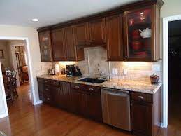 Mar 15 2019 maple cognac kitchen cabinets santa cecilia granite counter tops. More Ideas Below Kitchenremodel Kitchenideas Modern Traditional Kitchen Design Ideas Small Tra Tuscan Kitchen Tuscan Decorating Kitchen Copper Kitchen Decor