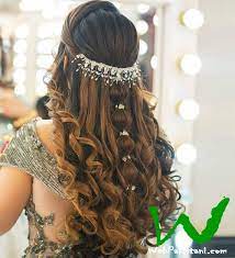Pakistani Traditional Hairstyles For Party Function Wedding Hair Styles Easy Hairstyles For Long Hair Engagement Hairstyles