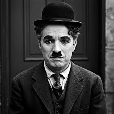 I had this photo taken of me outside Charlie Chaplin's film studio in LA in  2013 without knowing about the photo of him there