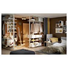 Elvarli 3 Sections White Bamboo Width 86 Ikea Small Apartment Storage Ikea Baby Room Decor