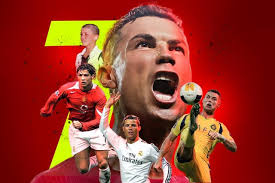 Photo De l'ado frle  la machine  buts : Cristiano Ronaldo 40 ans ...