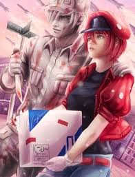 Cells At Work Why Is She Always Lost Animated Drawings Cell Anime
