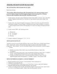 Banjir malaysia hari ini banjir kilat di kuala lumpur kesesakan lalu lintas berlaku di sekitar ibu negara petang ini selepas. Https Pdfcoffee Com Download Teknik Menjawab Rumusan Spm Pdf Free Html