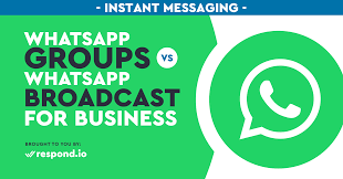 You can easily send out a mass text message to multiple recipients from the iphone messages app. Whatsapp Group Vs Whatsapp Broadcast For Business