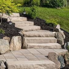 The two basic styles are large natural stones or cut stones fit together and sometimes. Stone Steps New Germany Mn Garden Market And Landscape
