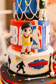 These amazing decorations, food ideas and fantastic party favor ideas will bring your basketball themed birthday to life. Kara S Party Ideas Nba Basketball Birthday Party Kara S Party Ideas