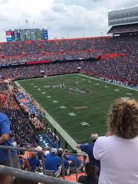 Ben Hill Griffin Stadium Section 327 Home Of Florida Gators