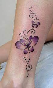 34 Charming Ankle Butterfly Tattoos Designs Butterfly Ankle Tattoos Butterfly Tattoos For Women Feminine Tattoos