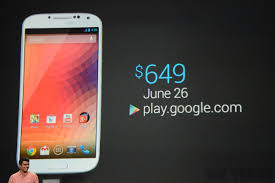 One of the reasons yo. Google Turns The Samsung Galaxy S4 Into A Nexus Phone Coming June 26th For 649 The Verge