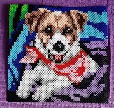Perle A Repasser In 2020 Hama Beads Jack Russell Teddy Bear