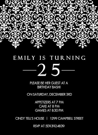 25th Birthday Birthday Gifts For 25 Year Old Man 25th Birthday Ideas 25 Ways To Celebrate Turning 25 Fun Party Ideas 25th Birthday Parties Elegant Birthday Invitations 50th Birthday Invitations