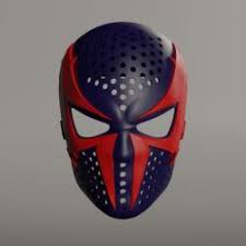 A picture of a smiley face. Spiderman Face Mask Template 3d Models Stlfinder