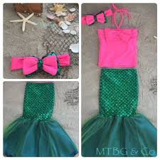 Meerjungfrau Miranda Hot Pink Bescheiden Von Mtbgboutique Auf Etsy Meerjungfrau Kostum Kind Verkleidung Kinder Kinder Kostume